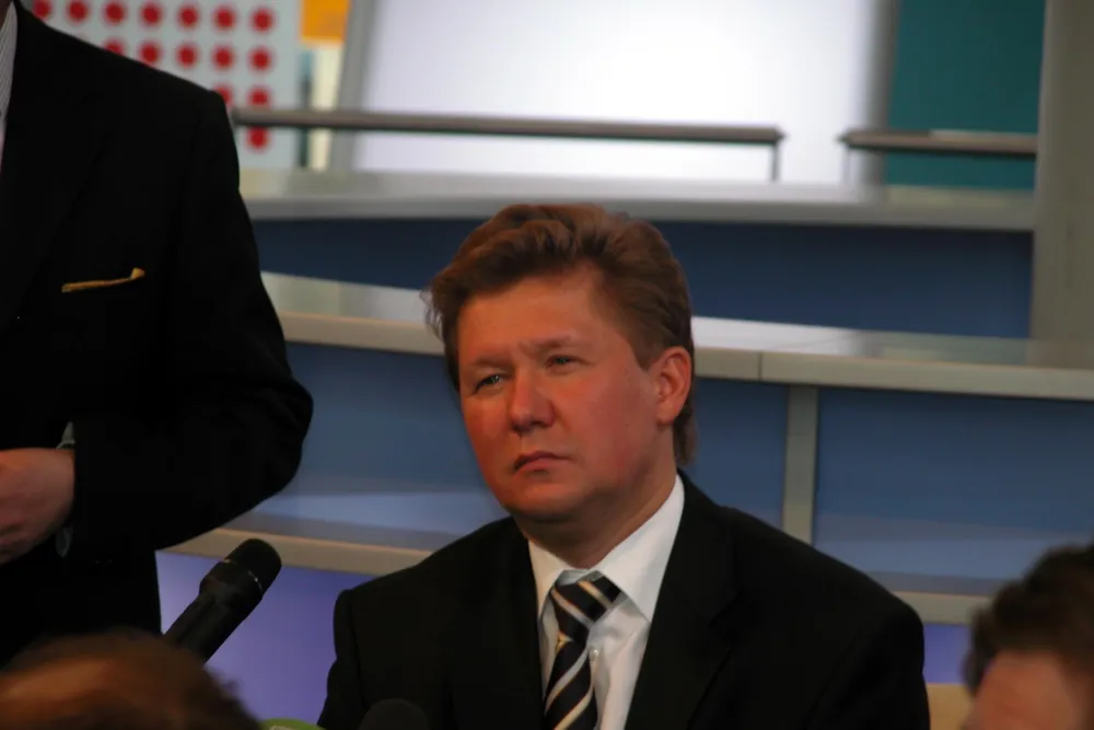 Answering critics: Gazprom boss Alexei Miller