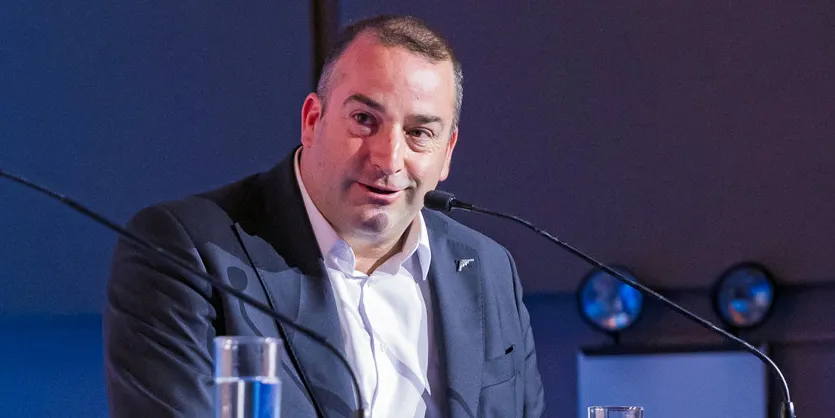 C3is non-executive chairman Harry Vafias at TradeWinds Shipowners Forum at Posidonia in June.