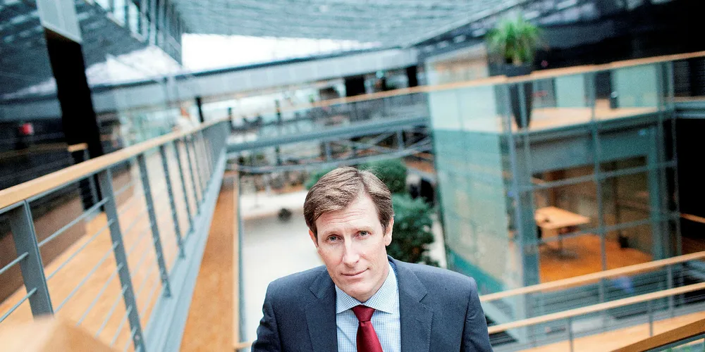 Dong's offshore wind chief executive Samuel Leupold. Pic: Dong Energy
