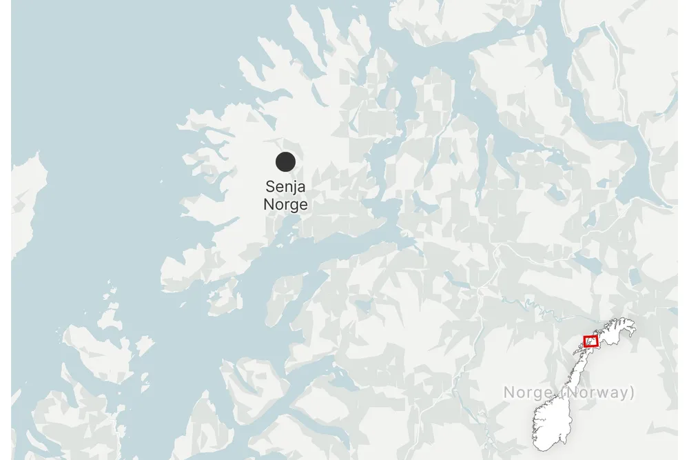 Hendelsen skjedde i Senja-området.