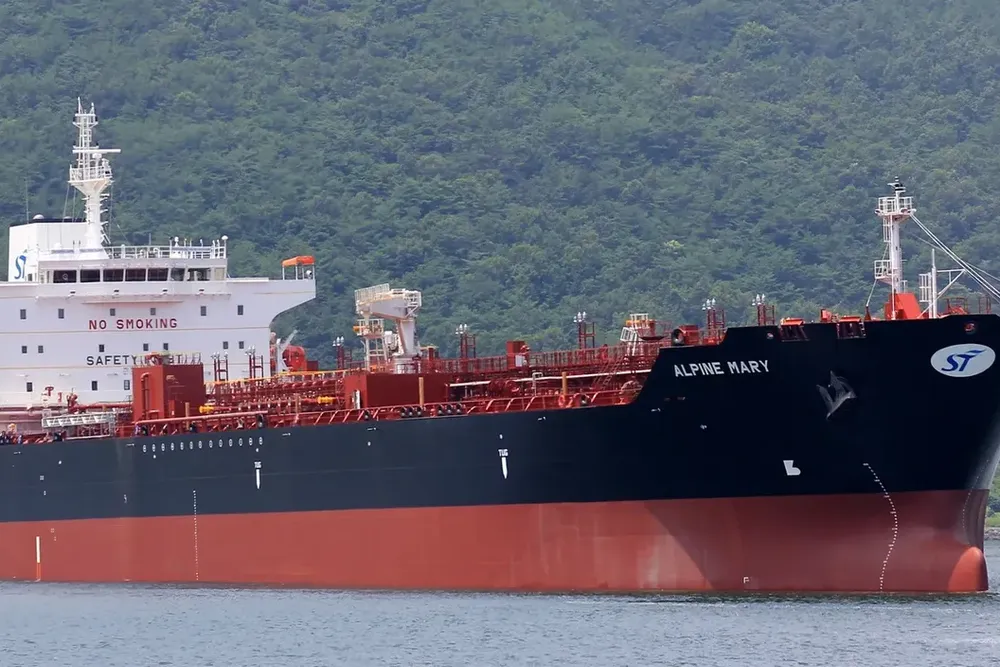 The Clearocean Mary pictured under former name Alpine Mary.