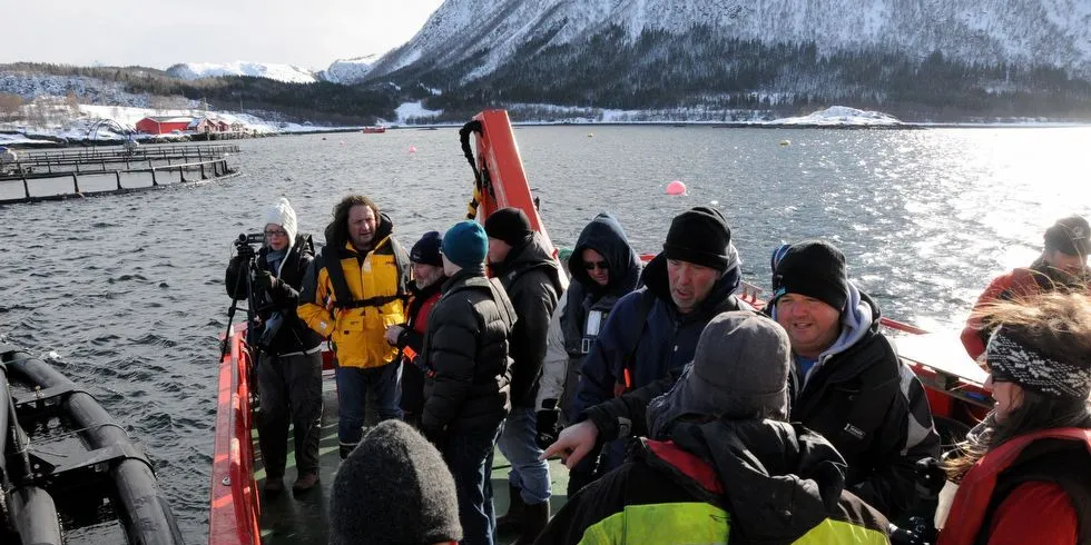 Mainstream oppdrett Hammer krabbefiskere Devon. Foto: Terje Jensen.