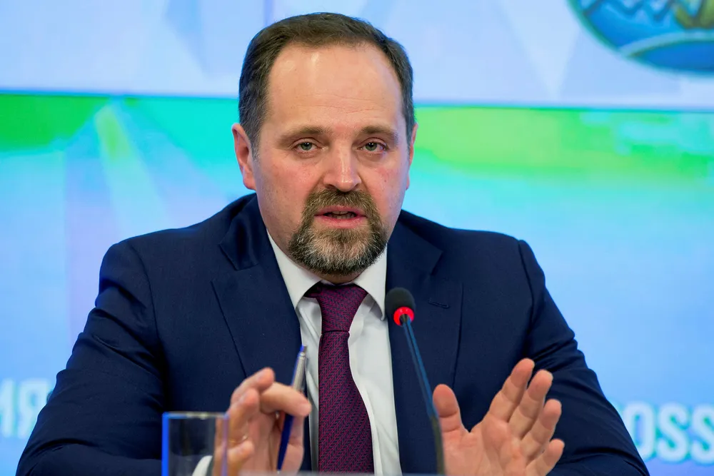 Restrictions: Russia's Natural Resources Minister Sergey Donskoy