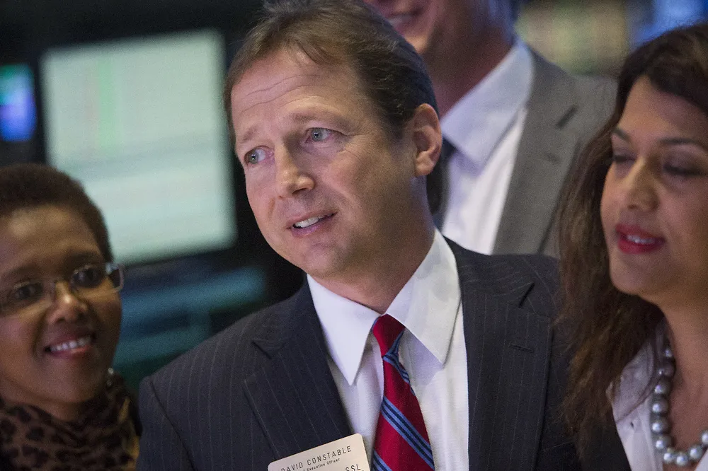 Sasol: chief executive David Constable
