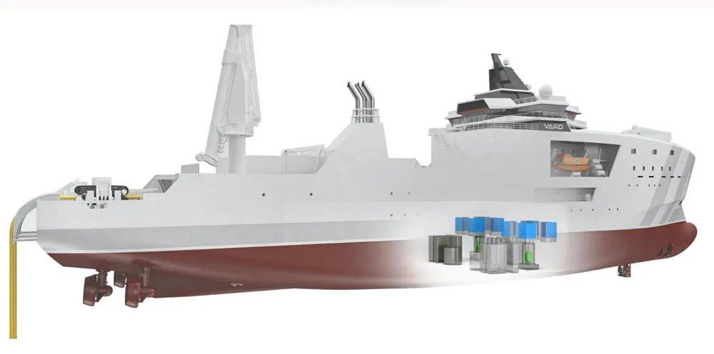 Vard and Knutsen Tankers are involved in a project to design nuclear-powered ships.