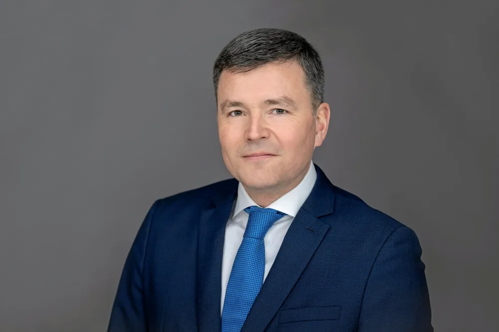 Cargotec chief executive Casimir Lindholm.