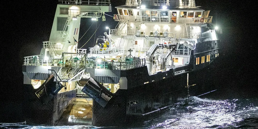 FISKERI: Tåler i forbudssone ved Svalbard.