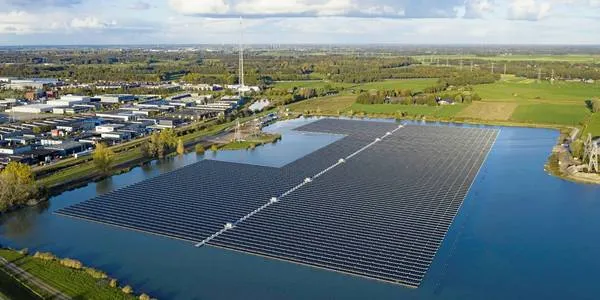 Ny rekord for flytende sol i Europa