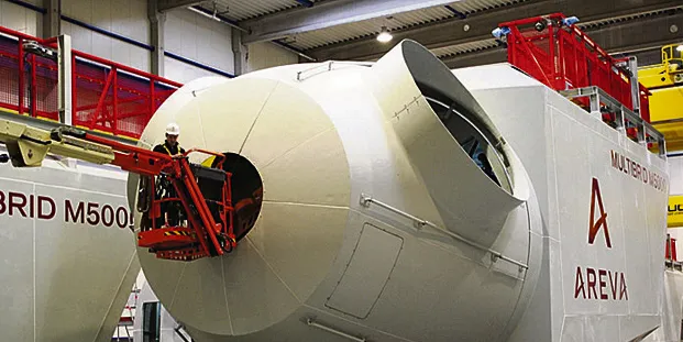 The consortium has an agreement with French-owned Areva to supply the wind turbines for the development