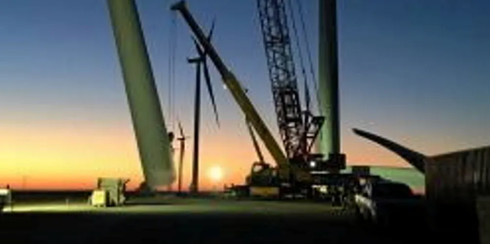 Final turbine lift at Lekela's Khobab wind farm in South Africa