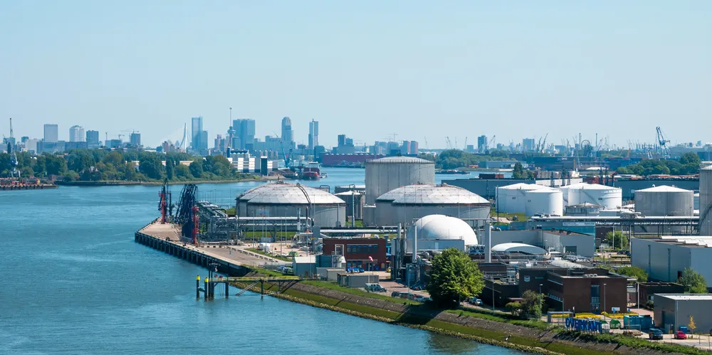 Rotterdam is the top oil port in Europe but a green ammonia import terminal is planned for 2026.