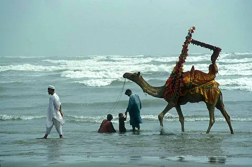 Beach stroll: near Karachi