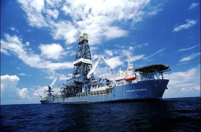 The Discoverer Enterprise: Transocean's existing Enterprise-class drillship