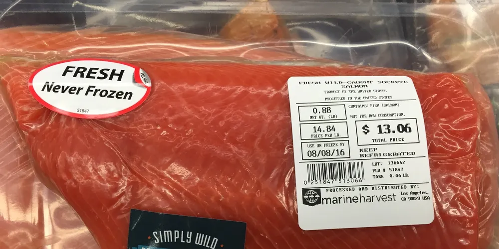 Marine Harvest is packing wild Alaska sockeye as part of a Bristol Bay Regional Seafood Development Association promotion.
