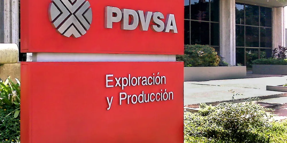 PDVSA’s offices in Maracaibo, Venezuela.
