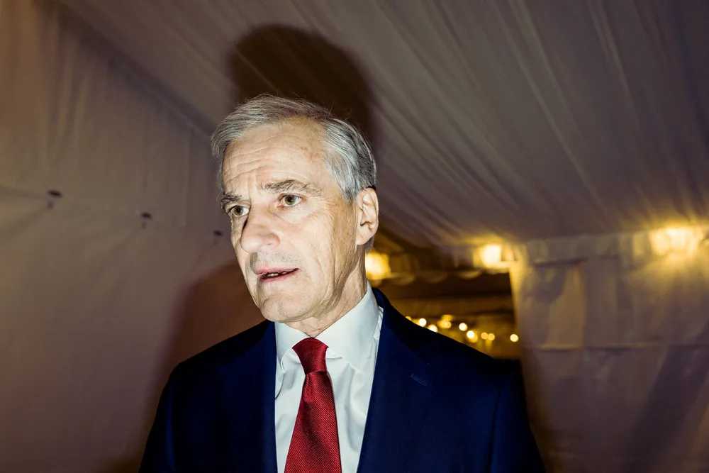 Statsminister Jonas Gahr Støre ble oppmuntret av å høre sentralbanksjefens årstale i forrige uke.