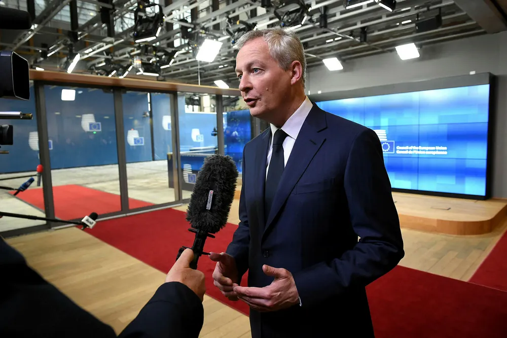 Frankrikes finansminister Bruno Le Maire mener enkeltlandene i EU må gi fra seg det siste ordet i skattepolitikken til Brussel.