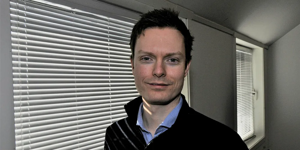 Kommunikasjonssjef Lars Fredrik Martinussen i Nordlaks.