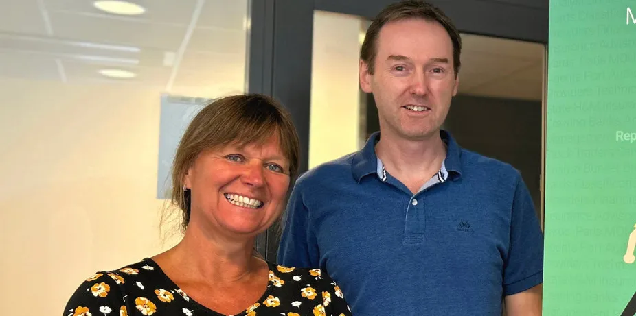 CEO Kristin Omholt-Jensen and chief technology officer Pal-Robert Engnaes co-founded Maritime Optima in 2018.