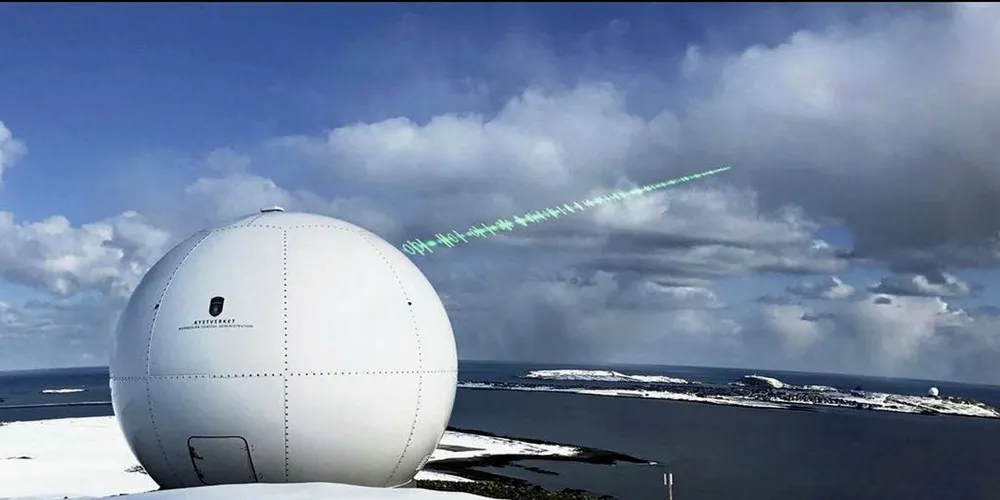 Styrker skipsovervåkningen med ny satellitt.Foto: Illustrasjon. (NorSat-2, heleid av Kystverket)