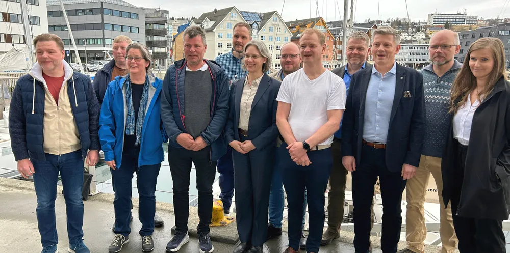 Styret til Norges Råfisklag som ble valgt under årsmøtet i mai. Fra venstre: Jan Roger Lerbukt, Yngve Sørensen, Jonette Braathen, Kjell Otto Knoph, Børre Johansen, Ida Pollan Thowsen, Arnstein Næss, Ola Andreas Dahle, Roger Hansen, Rolf Guttorm Kristoffersen, Tom Vegar Kiil og Marita Sedeinuissen.