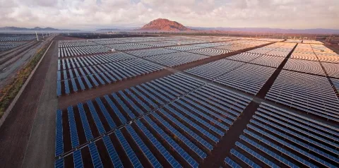 New US solar tops wind in 1H