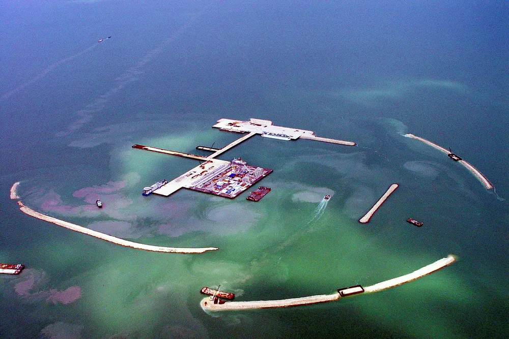 Kashagan: in the Caspian Sea