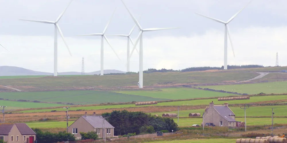Statkraft's Baillie wind farm in northern Scotland
