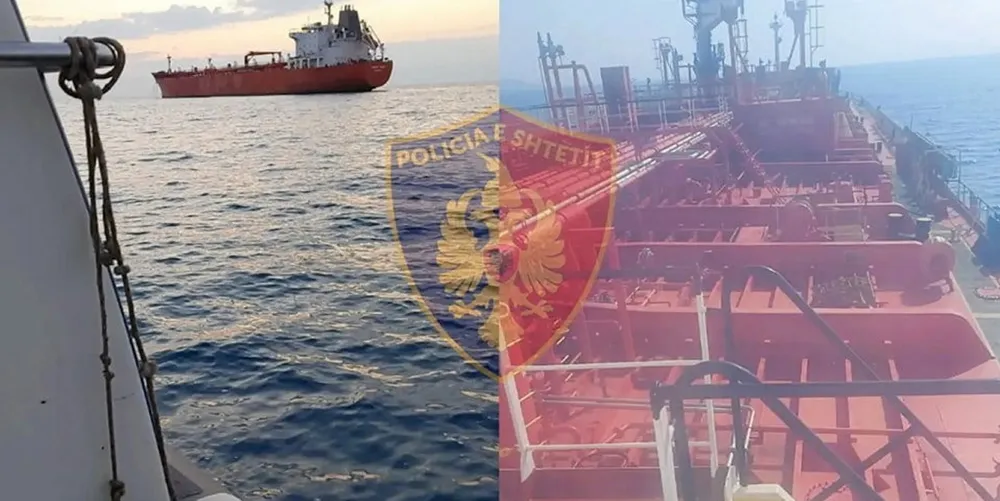 Albanian police detained the Grace Felix in February as part of an oil smuggling and sanctions-busting probe.