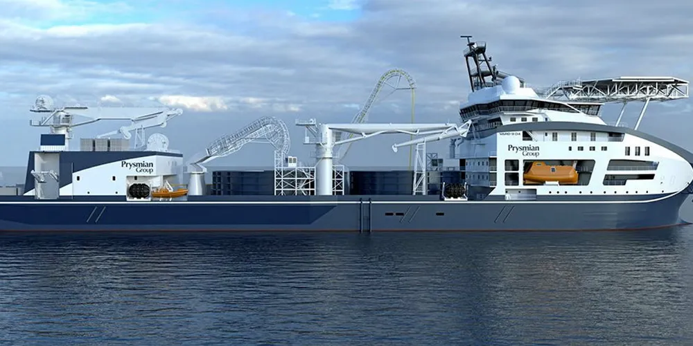 Prysmian Leonardo da Vinci cable-lay vessel