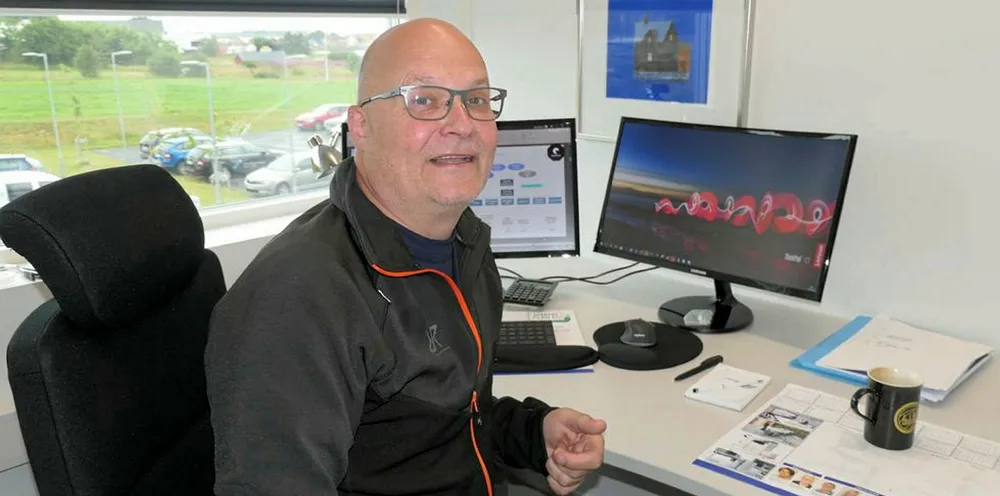 Roger Sørensen er daglig leder i Åkerblå