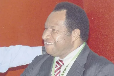 On the cards: Minister for Petroleum and Energy William Duma said a Talisman-led group should have enough reserves to underpin a third LNG development