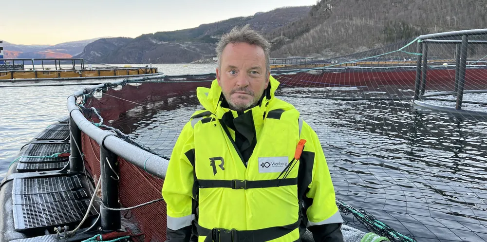 Sjømat Norge-sjef Geir Ove Ystmark påpeker igjen at forslaget ikke er tilstrekkelig utredet. Han er fornøyd med at Høyre ikke vil gå inn for et forlik om grunnrente i havbruk.
