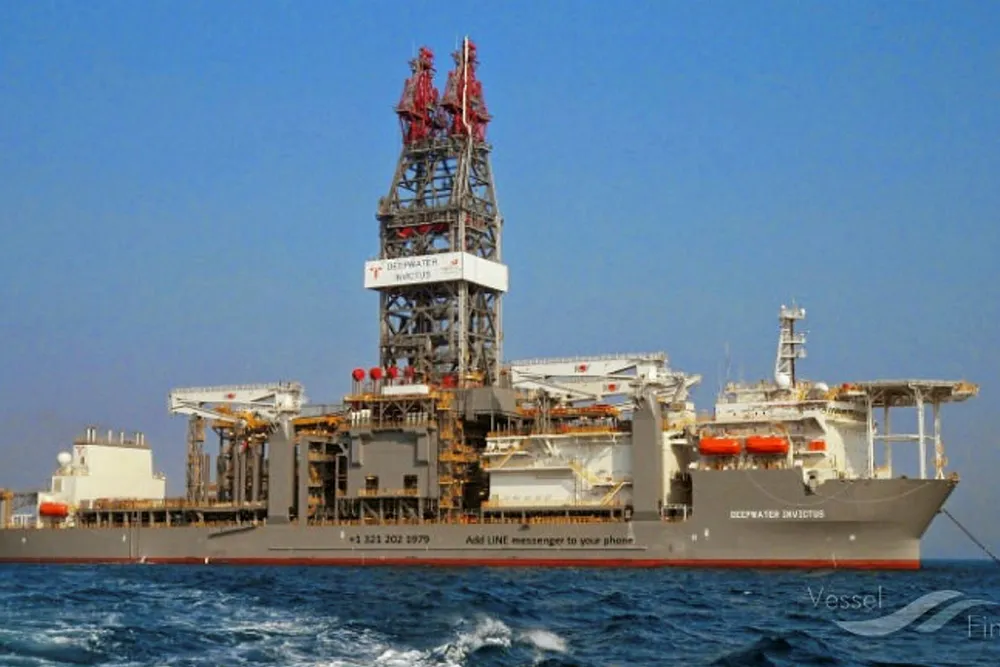 Transocean drillship: Deepwater Invictus