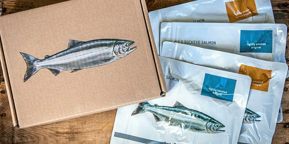 Outdoor clothing company Patagonia is marketing its own salmon while it calls into question other wild and farmed salmon.