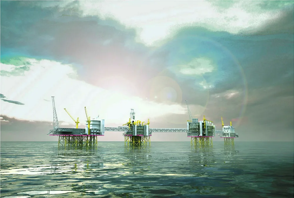 In the works: Johan Sverdrup field centre