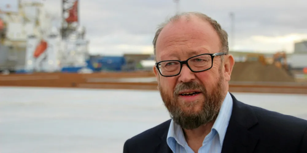 GÅR: Carl-Erik Arnesen, administrerende direktør i Hav Line, slutter.