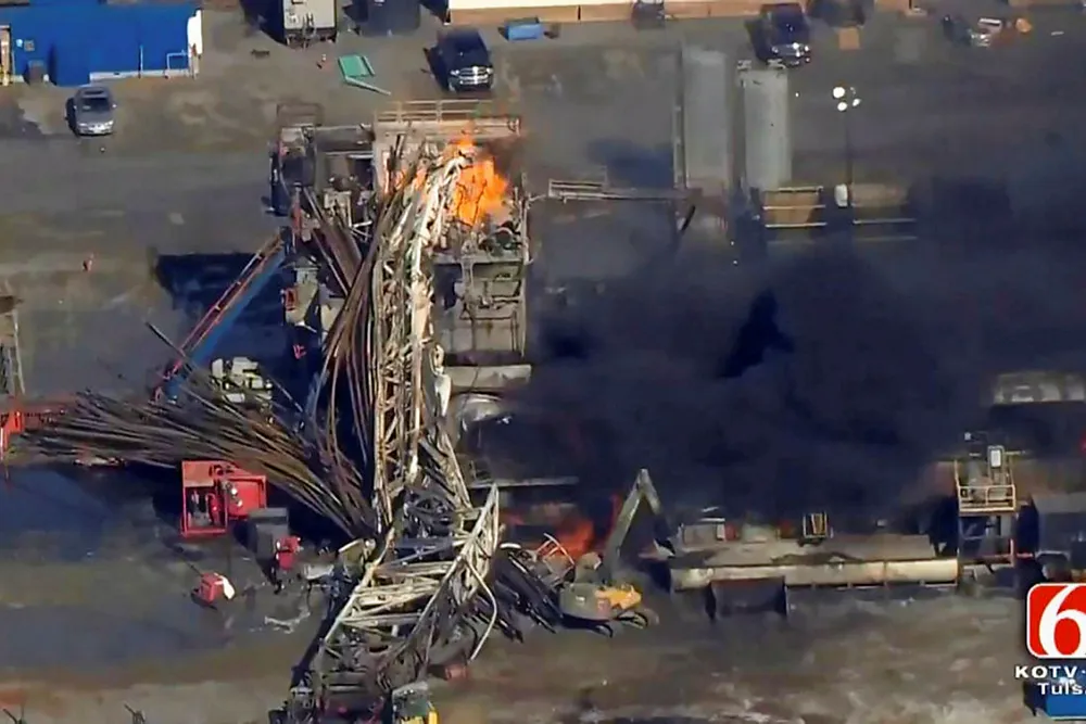 Loss: Five workers lost lives in Oklahoma rig explosion