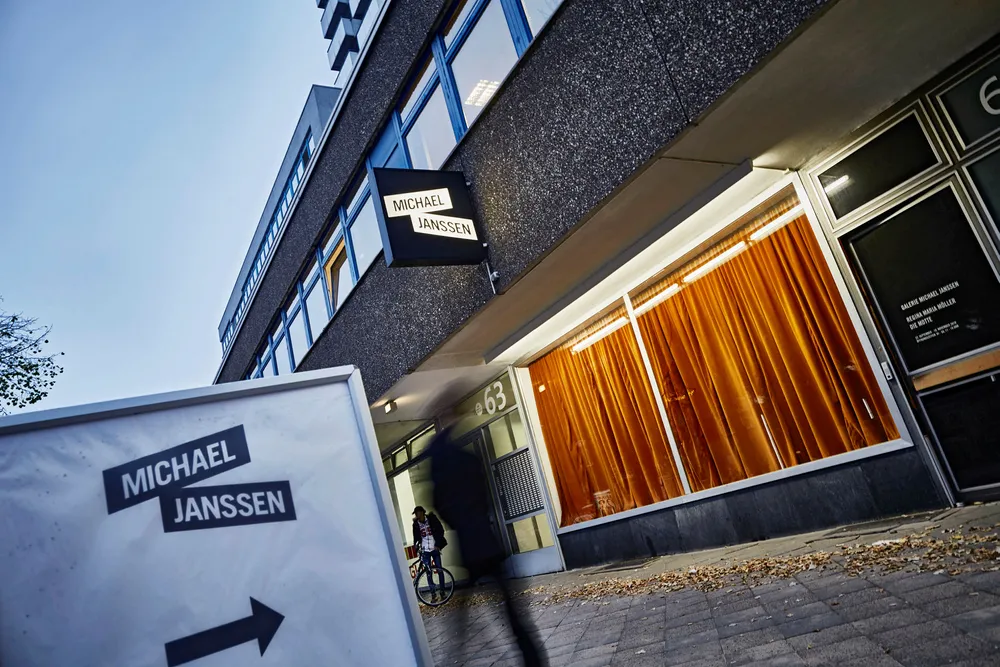 Galerie Michael Janssen holder til i galleritunge Potsdamer Straße i Berlin.