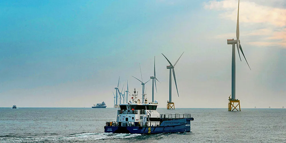 Scottish Power's East Anglia 1 array