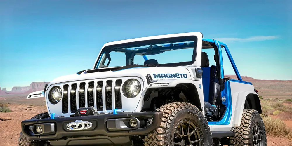 Jeep all-electric Magneto.