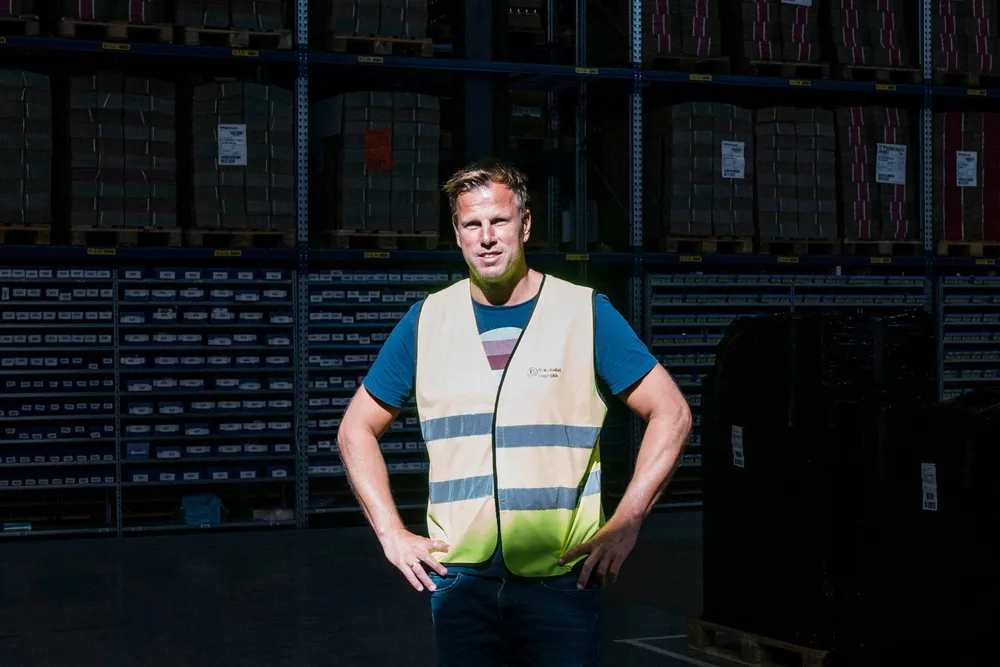 Blivakker, her ved gründer Einar Øgrey Brandsdal, er et av selskapene som nå må betale milliongebyr.