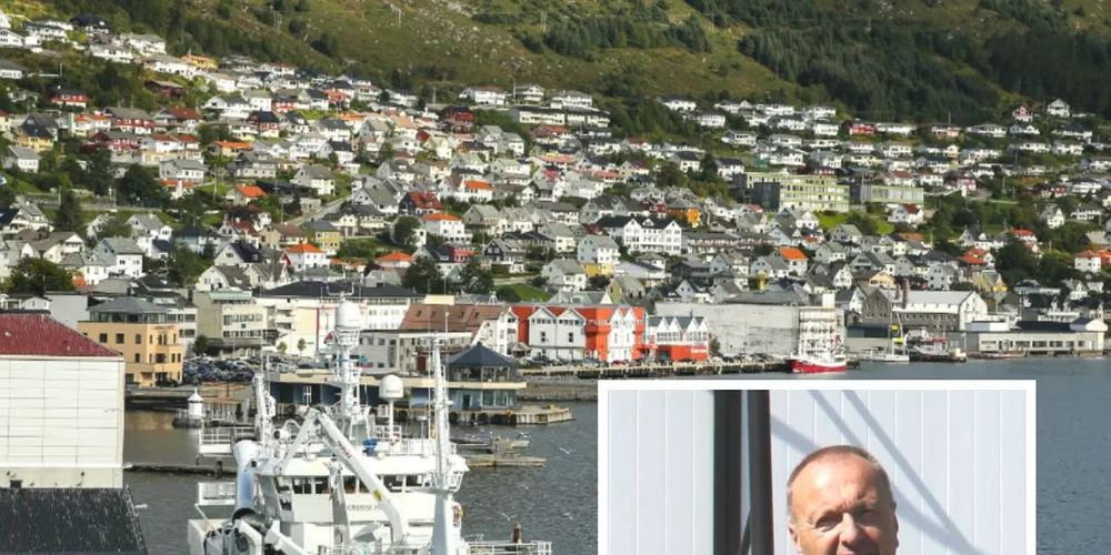 Måløyinvestor Gunnar Carlson har investert i en rekke bedrifter, og dermed bidratt til mange arbeidsplasser i byen. Bildegrunnlag: Jørn-Arne Tomasgard/Torhild Måkestad Martinussen.
