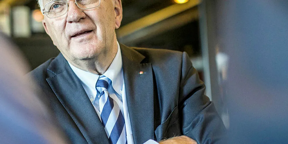 Trygve Hegnar, redaktør i Finansavisen.