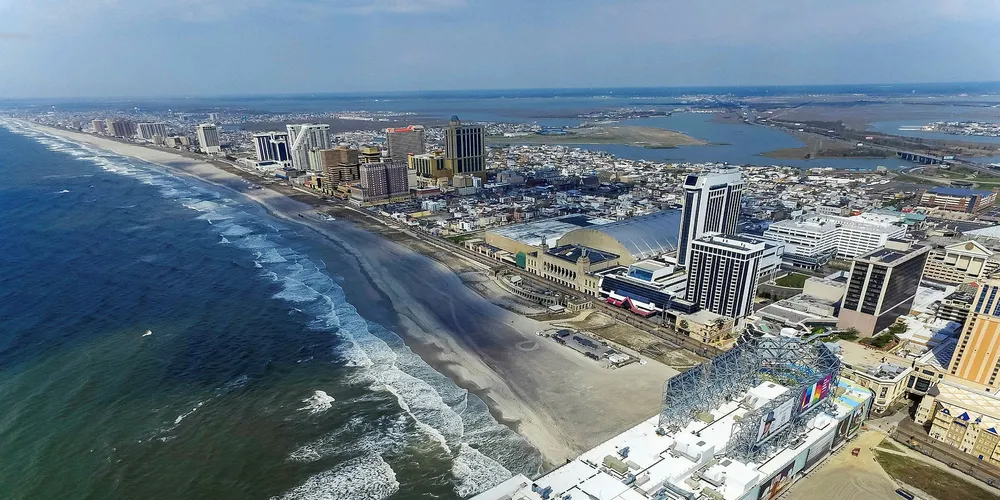 The Fishermen's Energy offshore wind project, which may soon be owned by EDF, would face Atlantic City, New Jersey