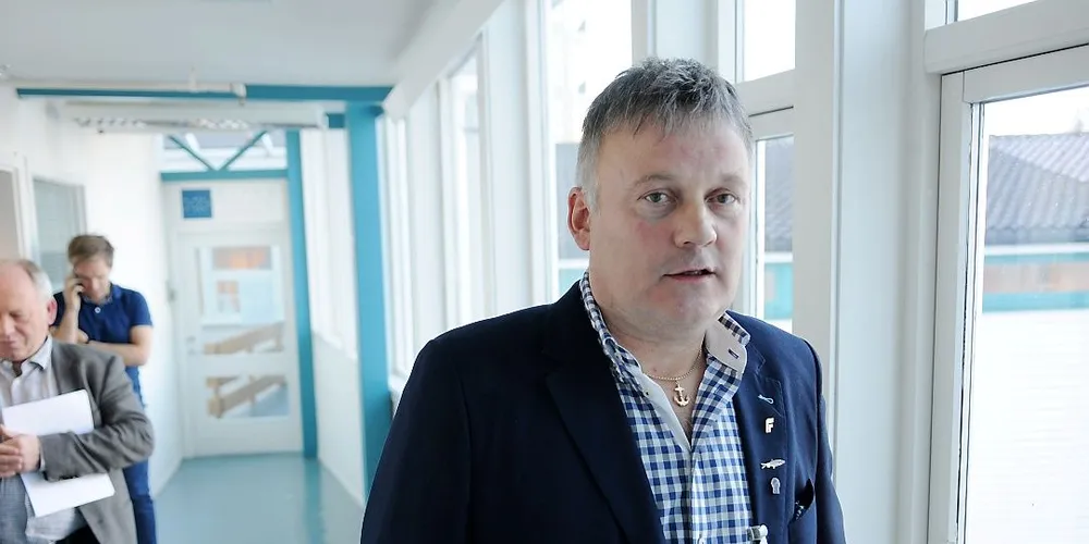 Reder Einar Meløysund representerer Norges Fiskarlag på reguleringsmøtet. Foto: Kjersti Kvile