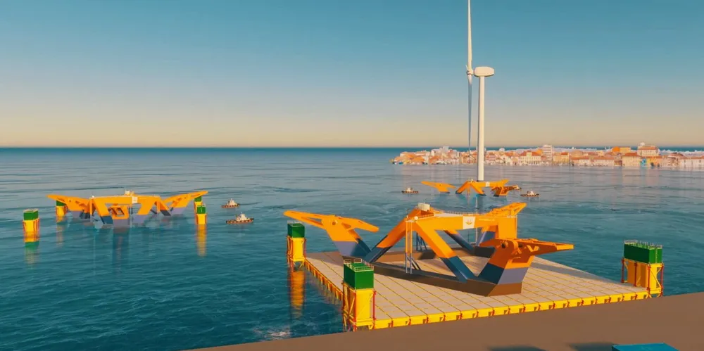 Tugdock claims to have invented the world's first road transportable dry dock for floating offshore wind.