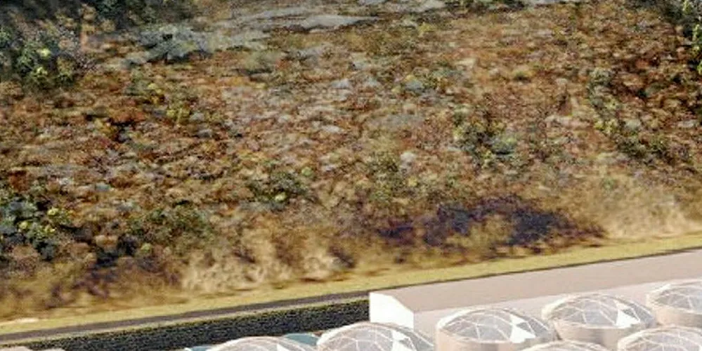Phase 2: This is what the facility will look like when producing 7,400 metric tons.