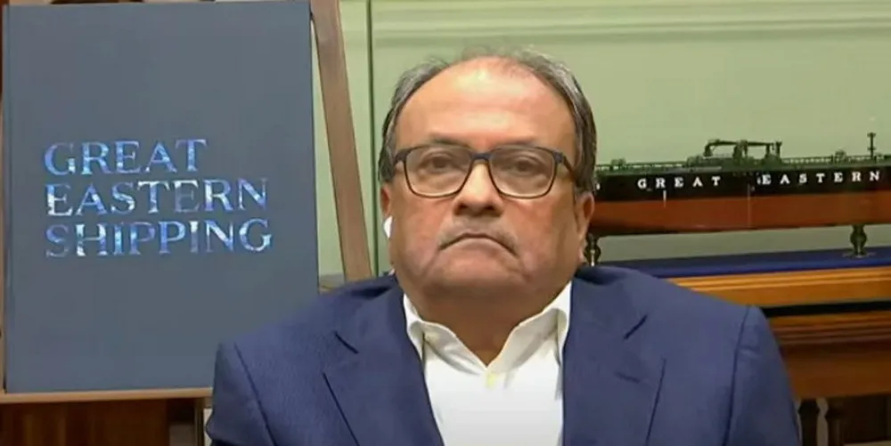 Bharat Sheth is managing director of Great Eastern Shipping.