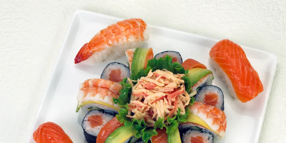 Just one of Bento sushi's many offerings.